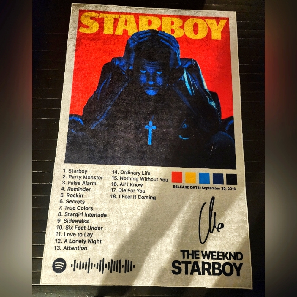 Starboy rug never used